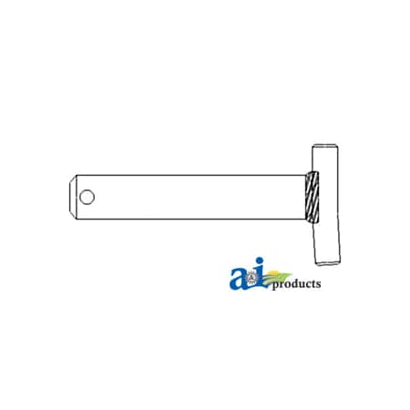 A & I Products Center Link Pivot Pin 6" x2" x1" A-AR67880
